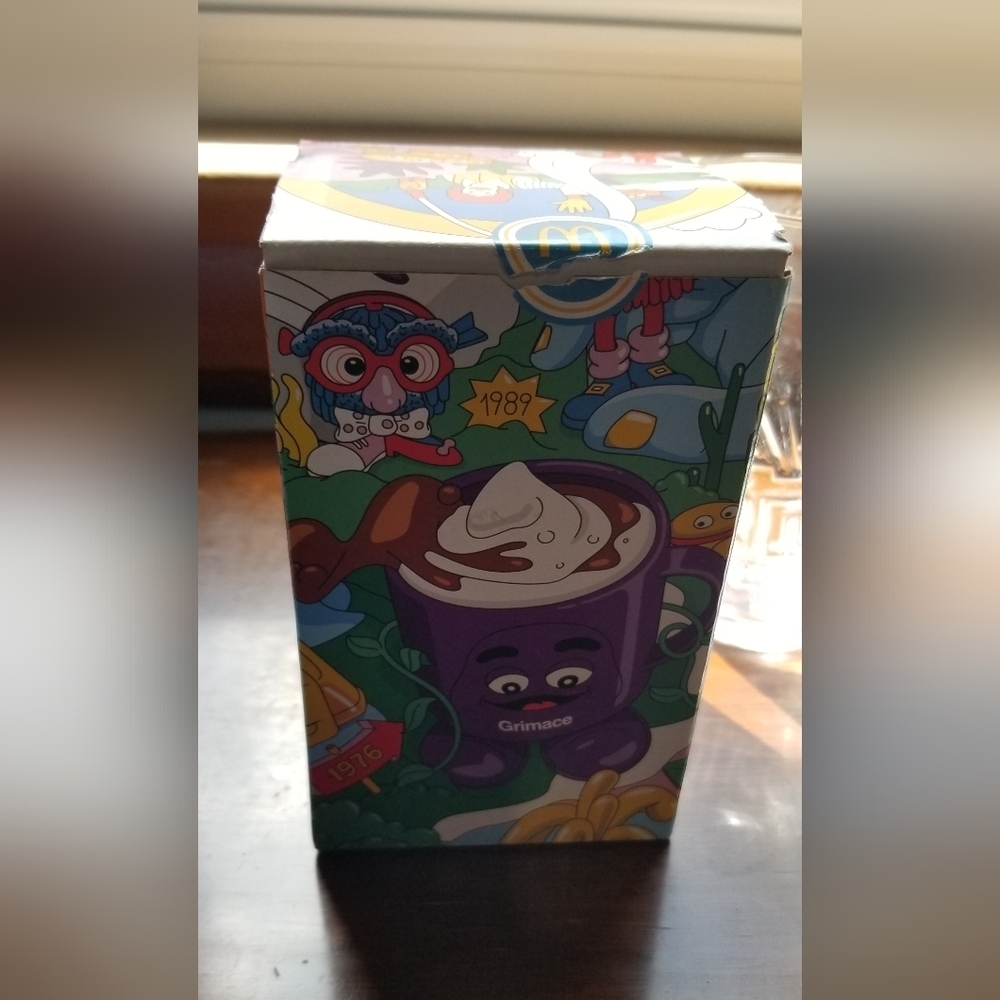 12 Oz 2024 McDonald's Grimace Glass
